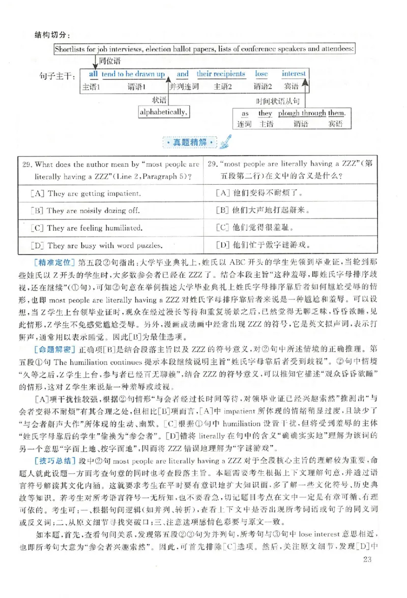 黄皮书--2004年真题解析（英语一）_考研英语真题（英一＋英二）_1980-2025真题一定要先转存再观看（否则资料不完整）_考研英语二历年真题_赠送：真题逐词翻译（2005-2023年）_英语二