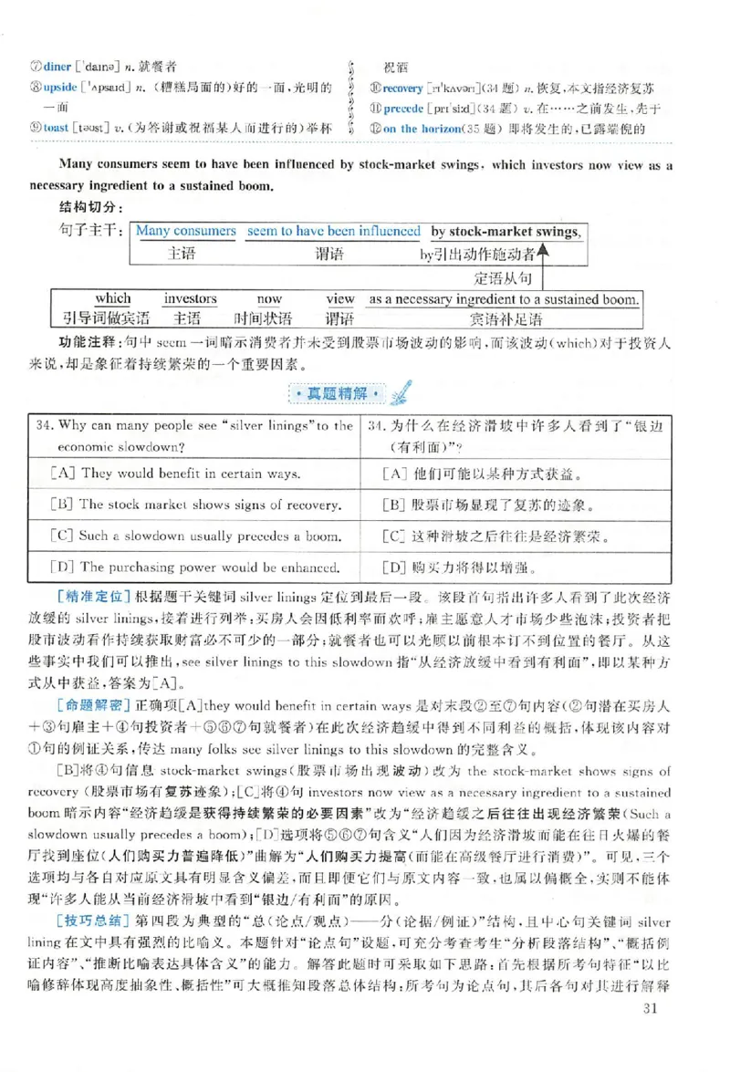 黄皮书--2004年真题解析（英语一）_考研英语真题（英一＋英二）_1980-2025真题一定要先转存再观看（否则资料不完整）_考研英语二历年真题_赠送：真题逐词翻译（2005-2023年）_英语二