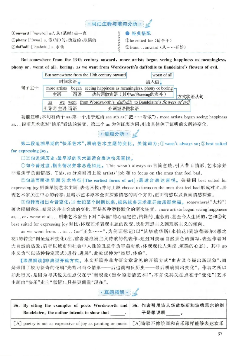黄皮书--2006年真题解析（英语一）公众号：蜡笔考研免费分享_考研英语真题（英一＋英二）_1980-2025真题一定要先转存再观看（否则资料不完整）_考研英语二历年真题_英语二