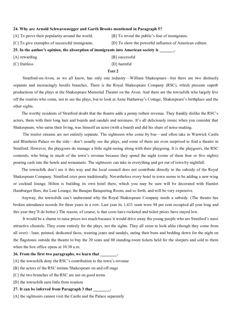2006年历年考研英语真题_考研英语真题（英一＋英二）_1980-2025真题一定要先转存再观看（否则资料不完整）_考研英语二历年真题_❤️4.英语二（逐词逐句）纸质版也是24之前_英语二