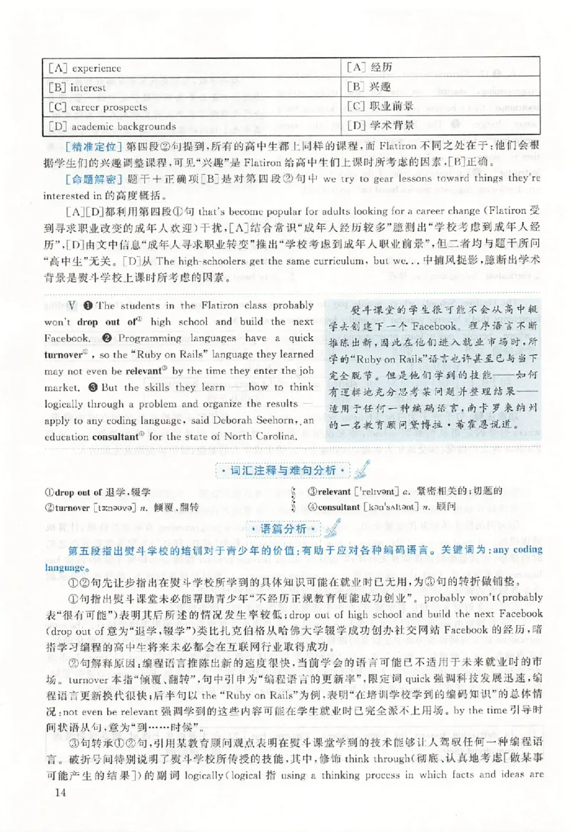 黄皮书--2016年真题解析（英语二）_考研英语真题（英一＋英二）_1980-2025真题一定要先转存再观看（否则资料不完整）_考研英语二历年真题_赠送：真题逐词翻译（2005-2023年）_英语二