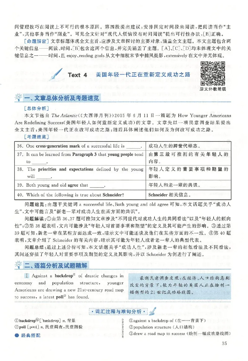 黄皮书--2016年真题解析（英语二）_考研英语真题（英一＋英二）_1980-2025真题一定要先转存再观看（否则资料不完整）_考研英语二历年真题_赠送：真题逐词翻译（2005-2023年）_英语二