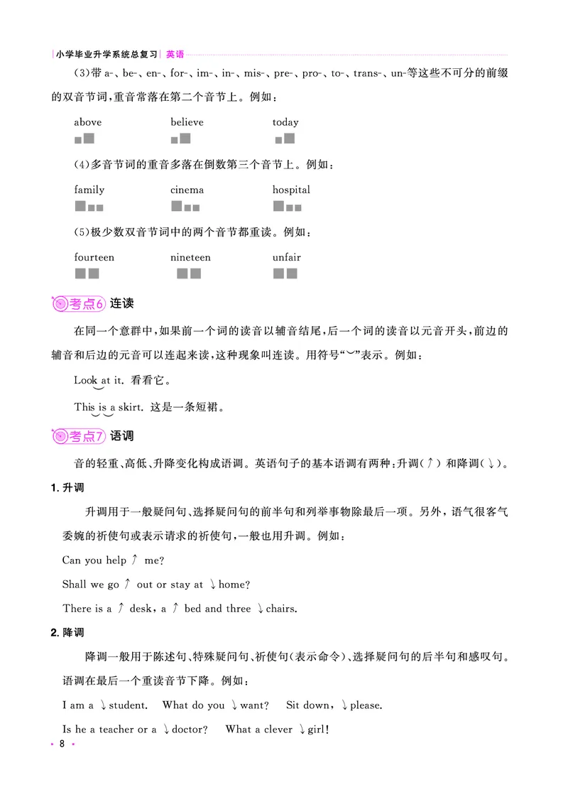 考点大全-全国教用_小升初考点大全（语文英语）_英语《小升初考点大全》