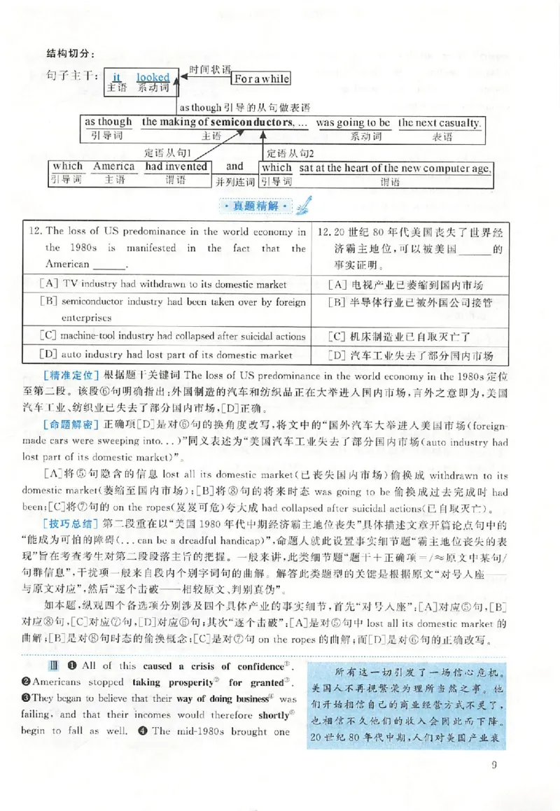 黄皮书--2000年真题解析（英语一）_考研英语真题（英一＋英二）_1980-2025真题一定要先转存再观看（否则资料不完整）_考研英语二历年真题_赠送：真题逐词翻译（2005-2023年）_英语二