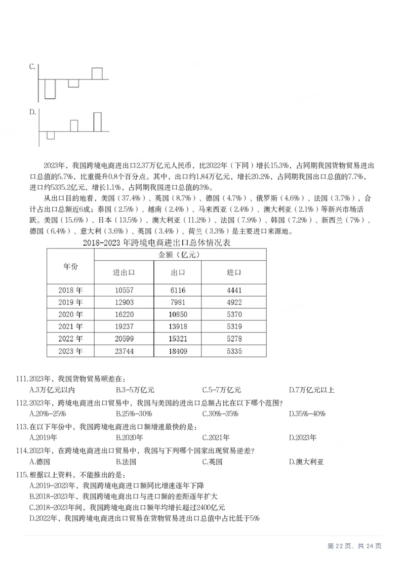 2025年浙江省公务员录用考试《行测》题（B类）_国考省考_省考真题_30浙江公务员考试真题pdf版_浙江公务员考试真题&mdash;&mdash;行测05-25_题目