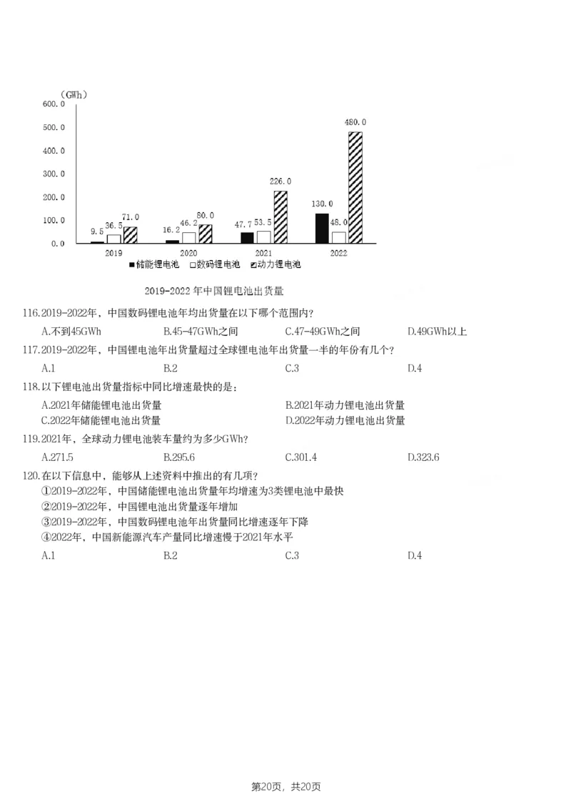 2024年甘肃公务员录用考试《行测》题_国考省考_省考真题_04甘肃公务员考试真题pdf版_甘肃公务员考试真题&mdash;&mdash;行测09-25_题目