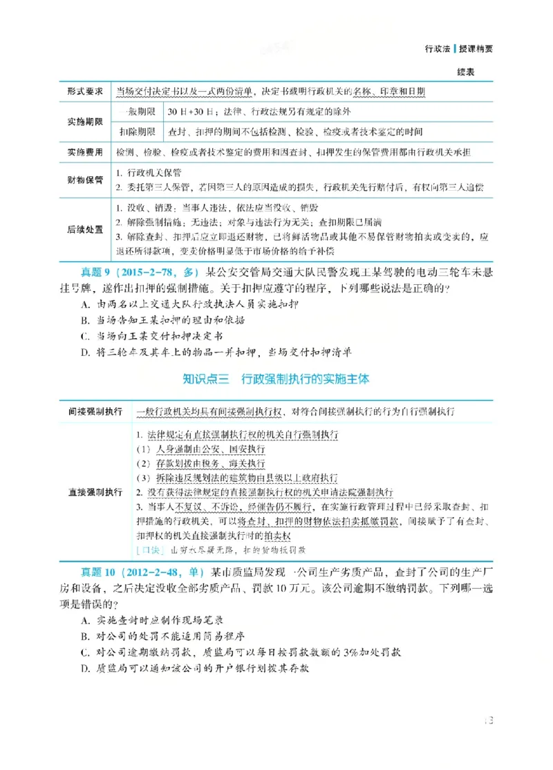 26行政法李佳内部基础夯实_26法考综合基础夯实