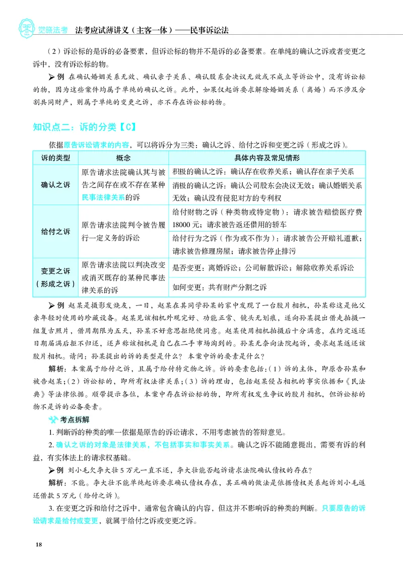 26觉晓应试薄讲义民诉韩心怡_26精讲卷_26众合法考精讲pdf_赠