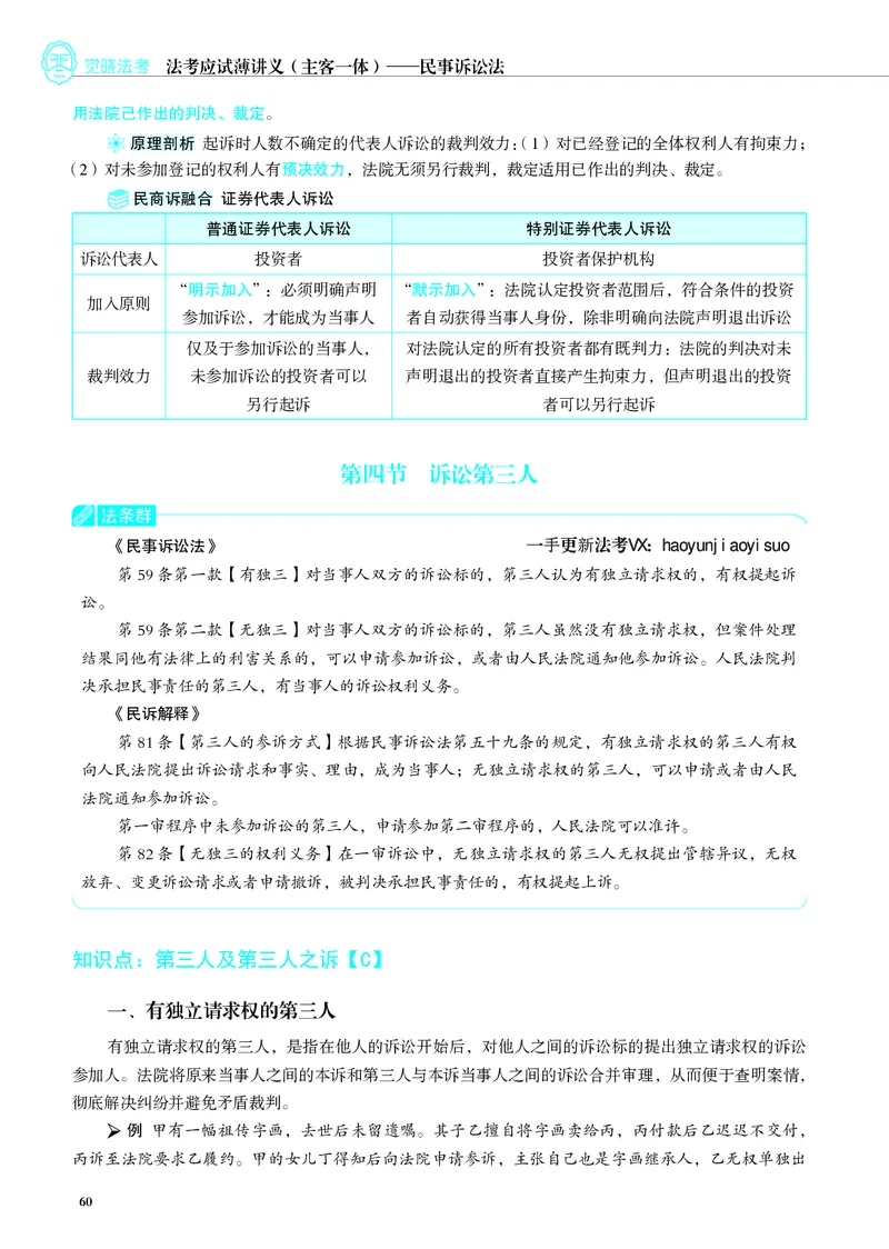 26觉晓应试薄讲义民诉韩心怡_26精讲卷_26众合法考精讲pdf_赠