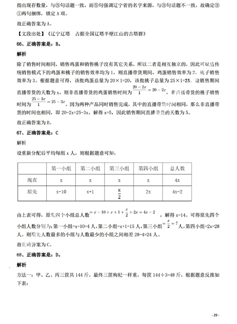 2022年江西省公务员录用考试《行测》题（网友回忆版）答案与解析_国考省考_省考真题_16江西公务员考试真题pdf版_江西公务员考试真题&mdash;&mdash;行测06-24PDF版_答案及解析