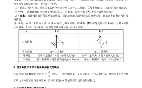 第11讲反比例函数（学生版）_2026中考数学一轮复习讲义