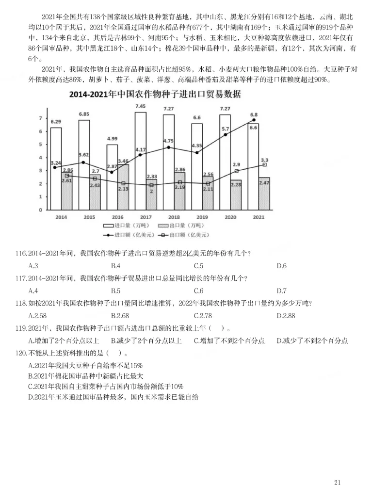2022年河南省公务员录用考试《行测》题_国考省考_省考真题_10河南公务员考试真题pdf版_河南公务员考试真题&mdash;&mdash;行测06-25_题目
