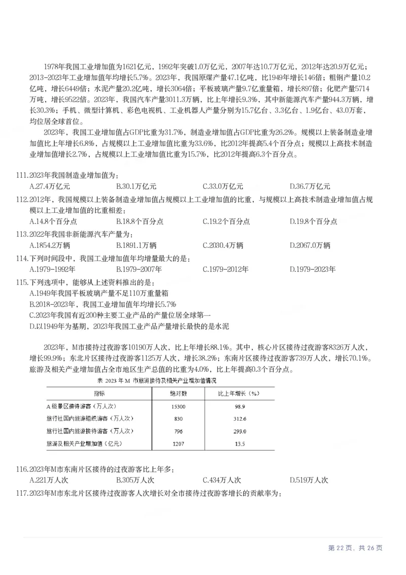 2025年江苏省公务员录用考试《行测》题（C类）_国考省考_省考真题_15江苏公务员考试真题pdf版_江苏公务员考试真题&mdash;&mdash;行测08-25_行测题目