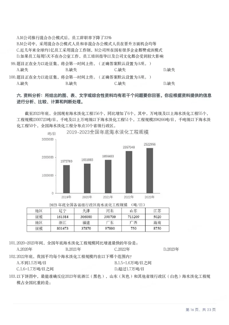 2025年宁夏公务员录用考试《行测》题_国考省考_省考真题_19宁夏公务员考试真题pdf版_宁夏公务员考试真题&mdash;&mdash;行测10-25PDF版（缺22）_题目