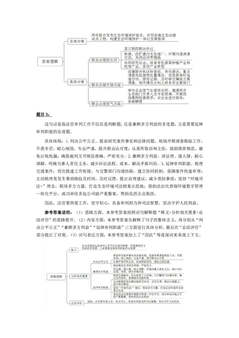 2022年公务员多省联考《申论》题（湖南行政执法卷）及参考答案_国考省考_省考真题_13湖南公务员考试真题pdf版_湖南公务员考试真题&mdash;&mdash;申论（04~24）