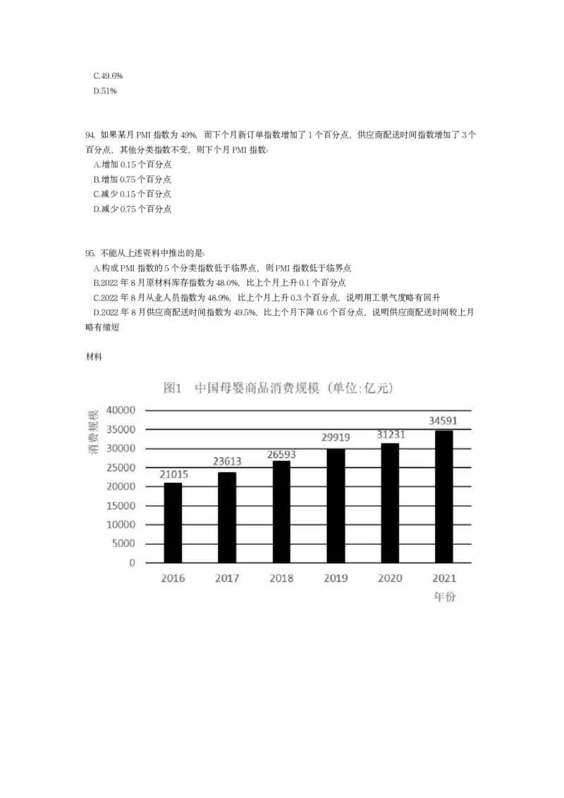 2023年云南公务员录用考试《行测》题_国考省考_省考真题_29云南公务员考试真题pdf版_云南公务员考试真题&mdash;&mdash;行测03-25PDF版_题目