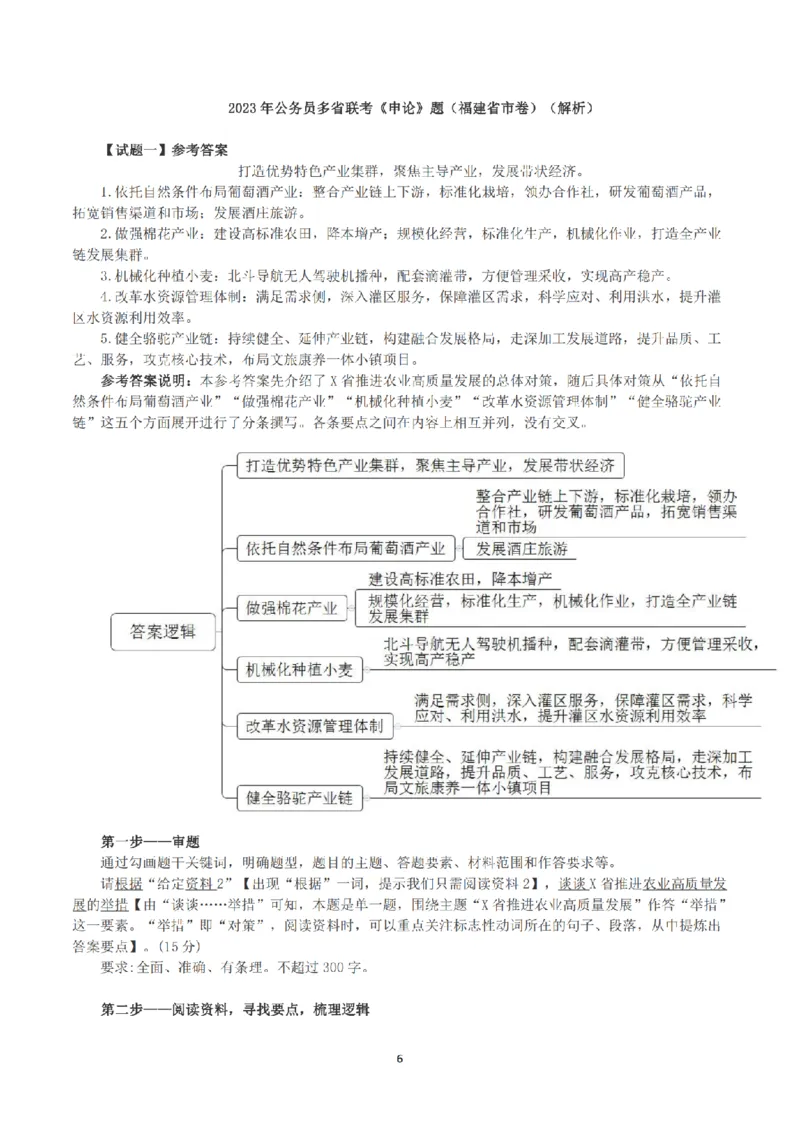 2023年公务员多省联考《申论》（福建省市卷）真题及答案_国考省考_省考真题_03福建公务员考试真题pdf版_福建公务员考试真题&mdash;&mdash;申论06-24
