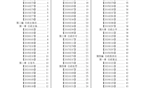法考分科真题：行政法_法考真题相关_真题（02-26）_历史分科真题_客观分科真题