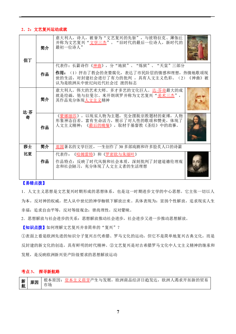 主题12近代世界(历史时空+热词背诵+考点梳理+素养导向+命题预测)_中考历史资料合集_中考历史专题复习讲义资料（可下载打印）