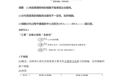 第12讲细胞的分化、衰老、凋亡与癌变_通用版（老高考）复习资料_2023年复习资料_一轮复习_2023年高考生物一轮复习讲义+课件（全国版）_2023年高考生物一轮复习讲义（全国版）
