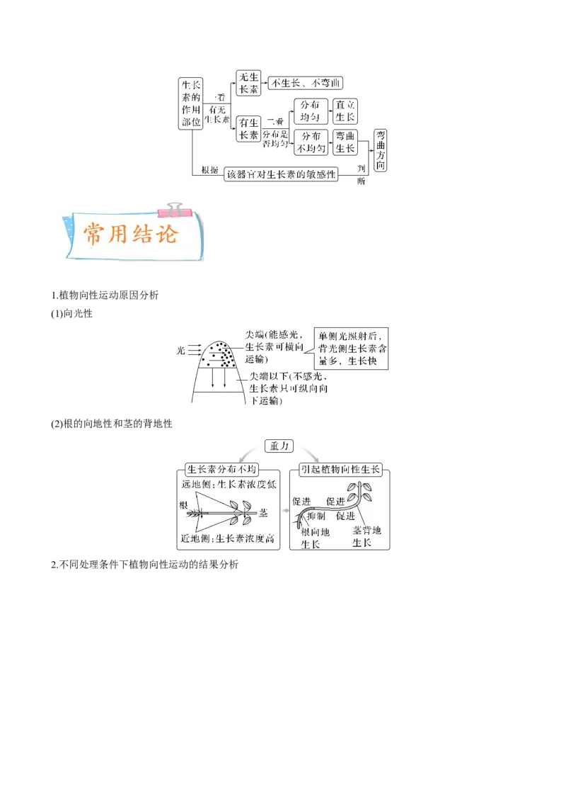 考向20植物生命活动的调节-备战2023年高考生物一轮复习考点微专题（全国通用）（解析版）_通用版（老高考）复习资料_2023年复习资料_一轮复习
