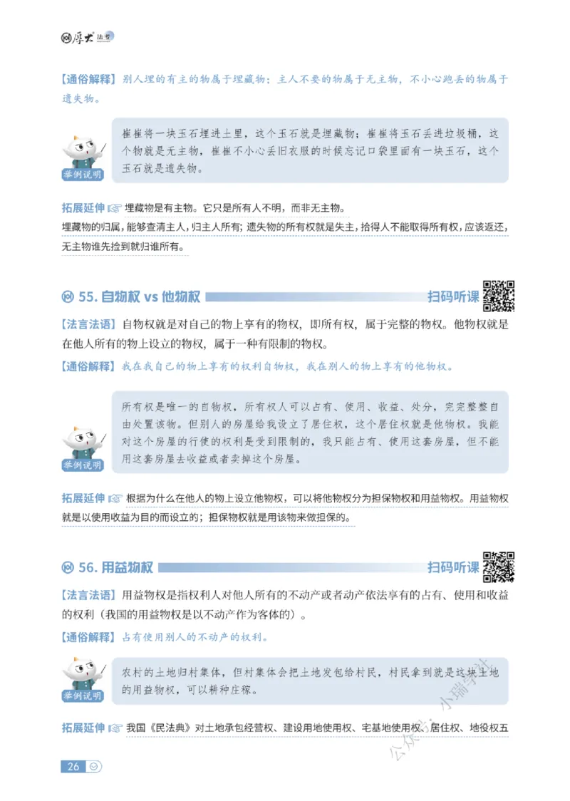 法考入门名词解释-民法_法考真题相关_名词解释篇_讲义