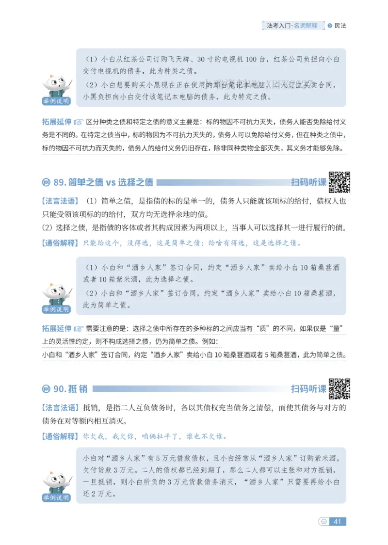 法考入门名词解释-民法_法考真题相关_名词解释篇_讲义