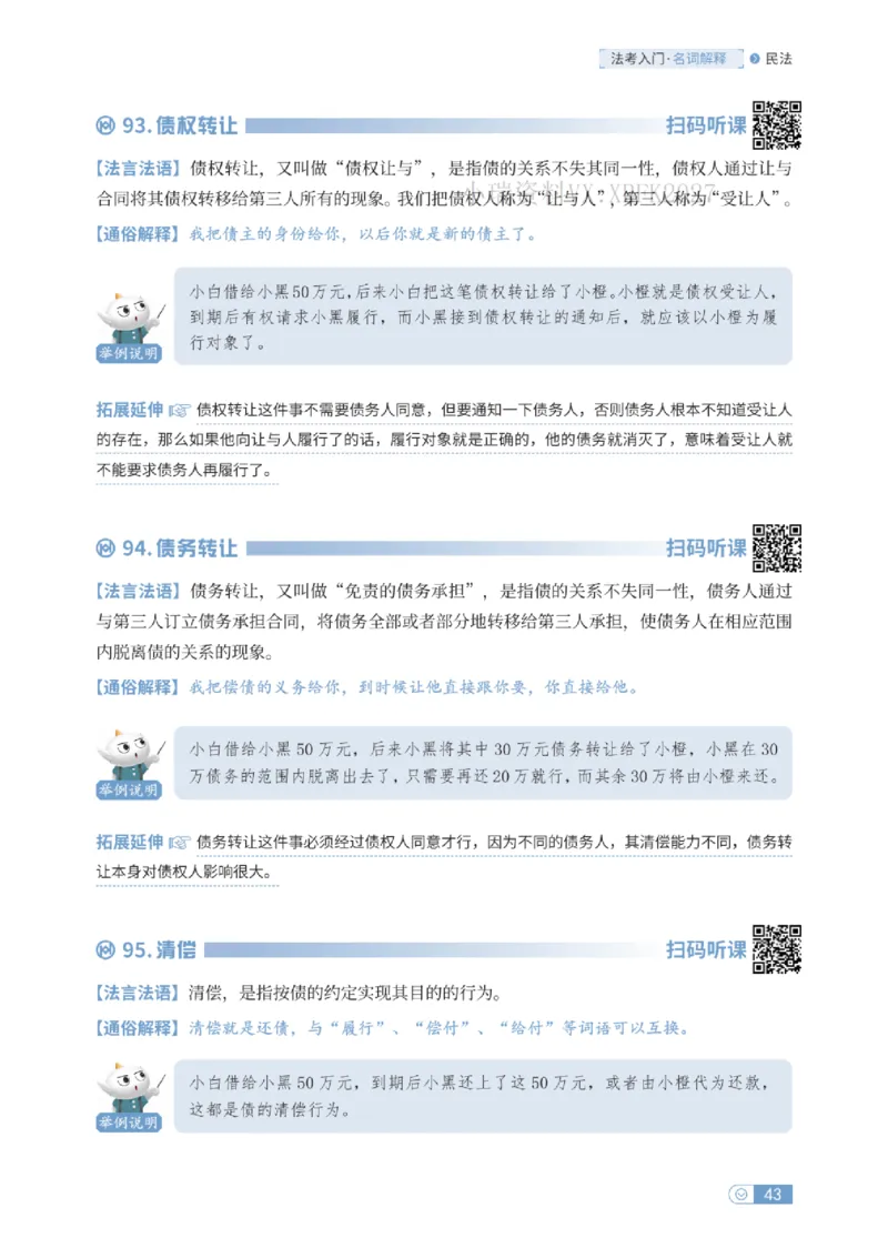 法考入门名词解释-民法_法考真题相关_名词解释篇_讲义