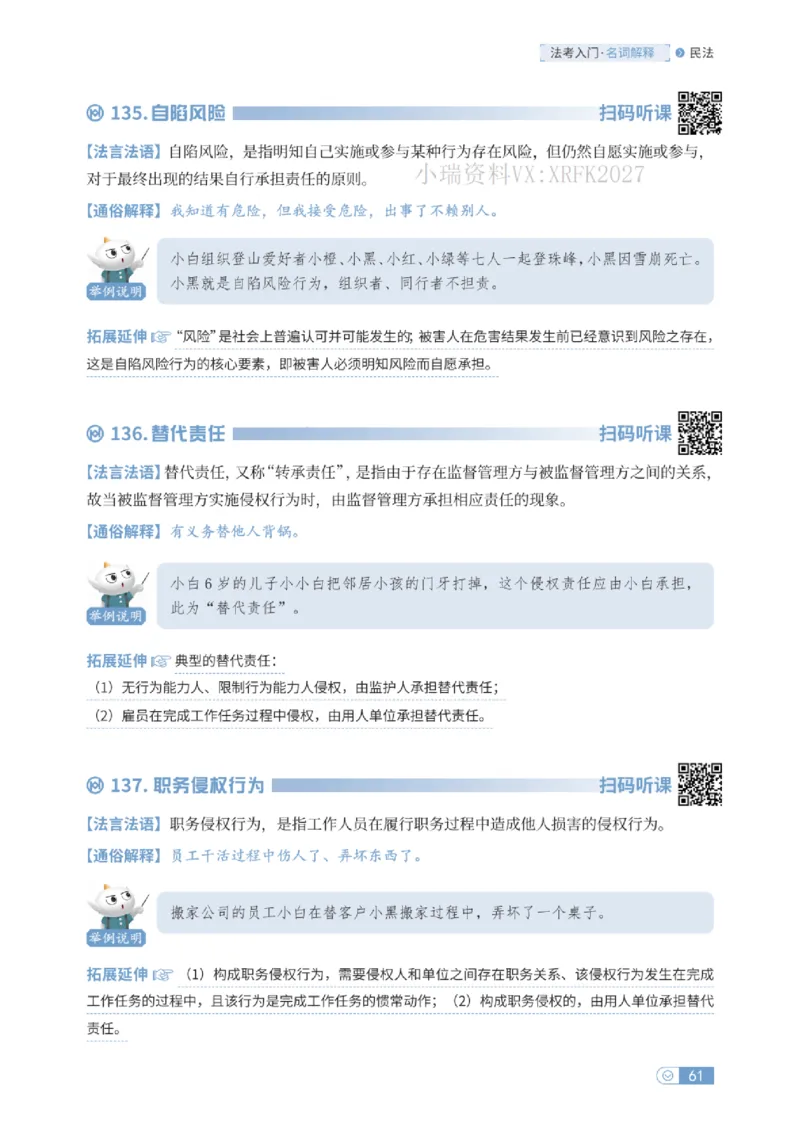 法考入门名词解释-民法_法考真题相关_名词解释篇_讲义