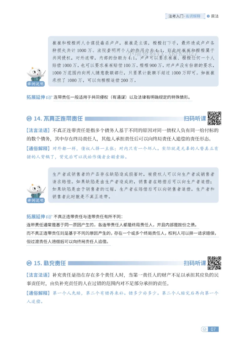 法考入门名词解释-民法_法考真题相关_名词解释篇_讲义