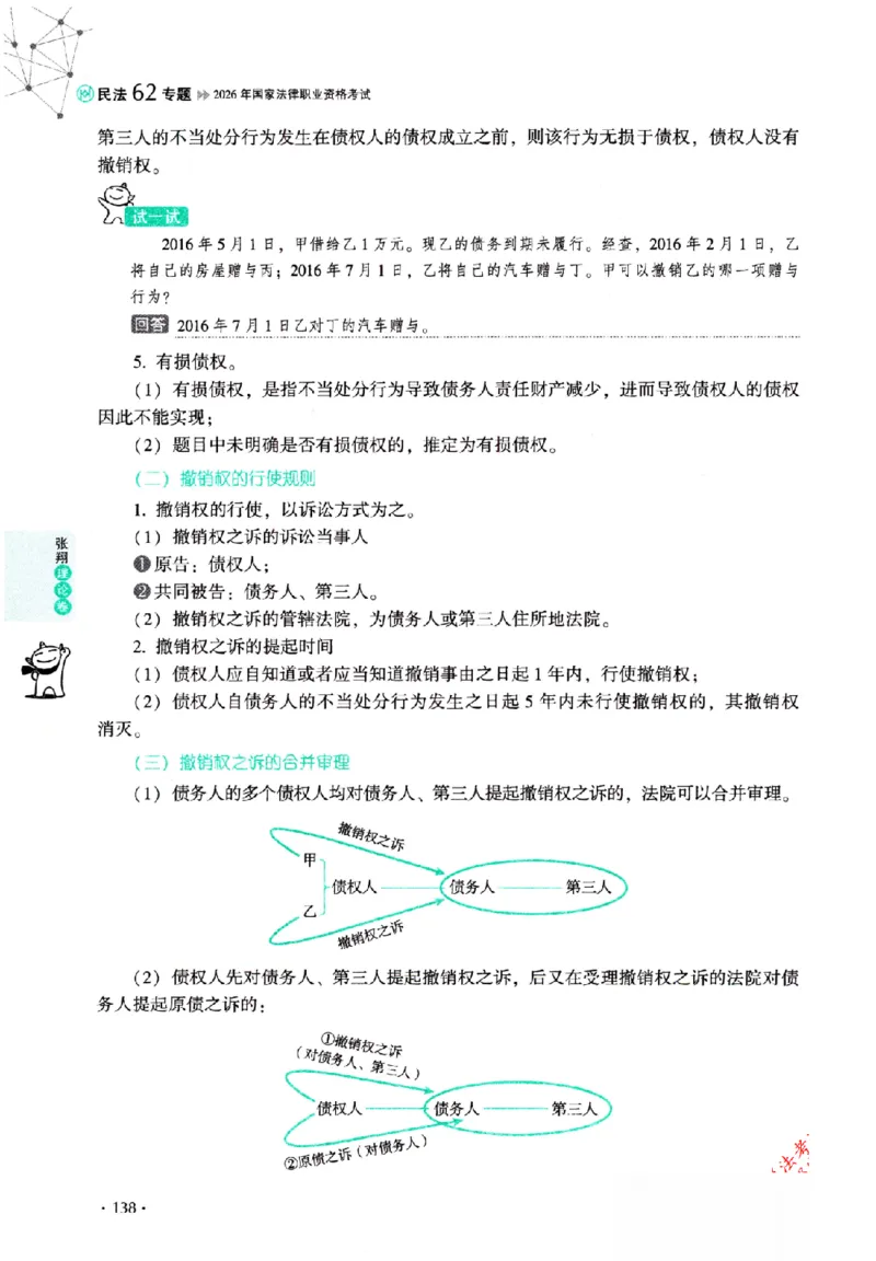 OCR电子书2026厚大法考理论卷民法62专题-张翔_26精讲卷_26众合法考精讲pdf_赠