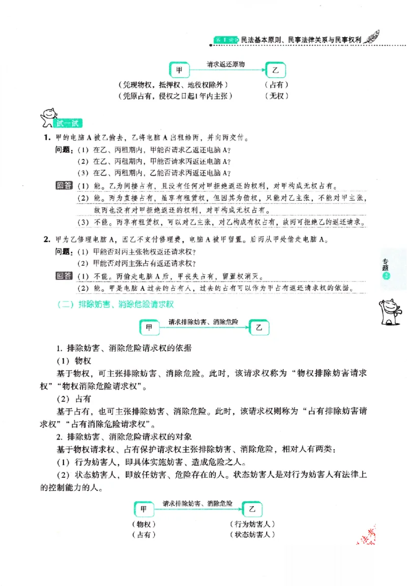 OCR电子书2026厚大法考理论卷民法62专题-张翔_26精讲卷_26众合法考精讲pdf_赠