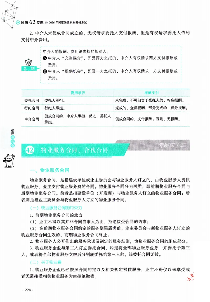 OCR电子书2026厚大法考理论卷民法62专题-张翔_26精讲卷_26众合法考精讲pdf_赠