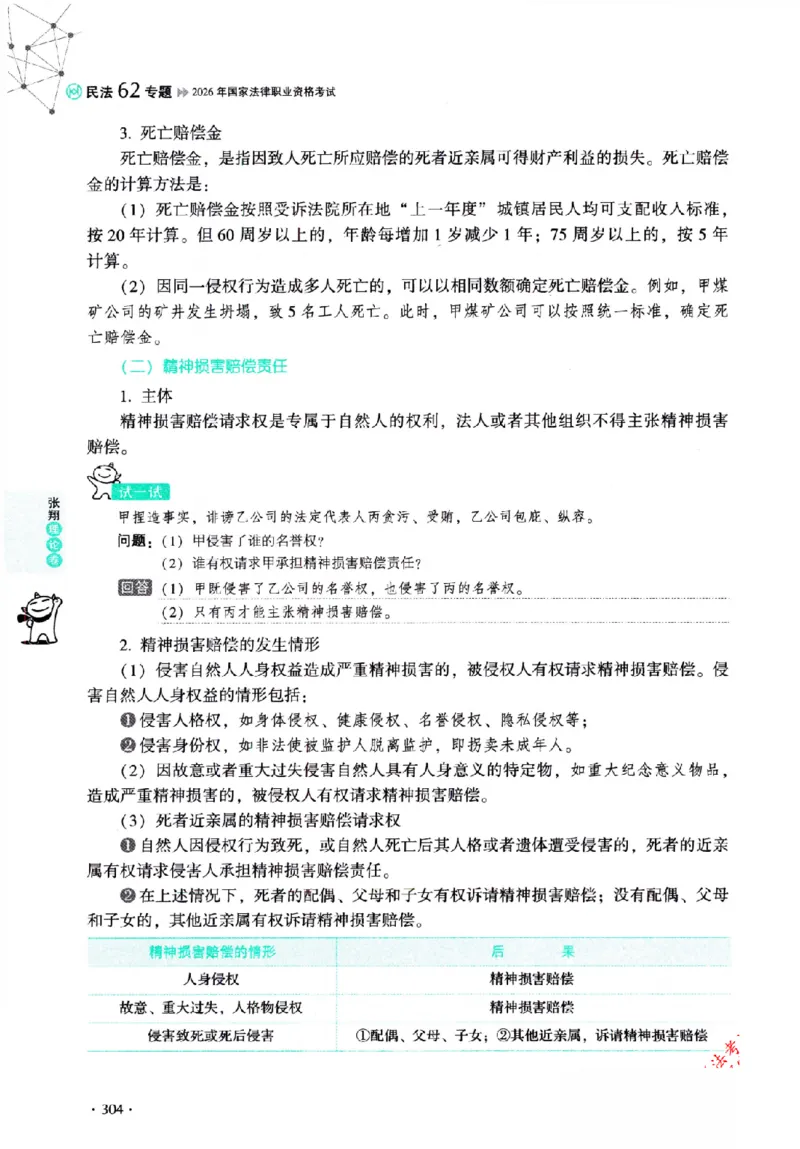 OCR电子书2026厚大法考理论卷民法62专题-张翔_26精讲卷_26众合法考精讲pdf_赠