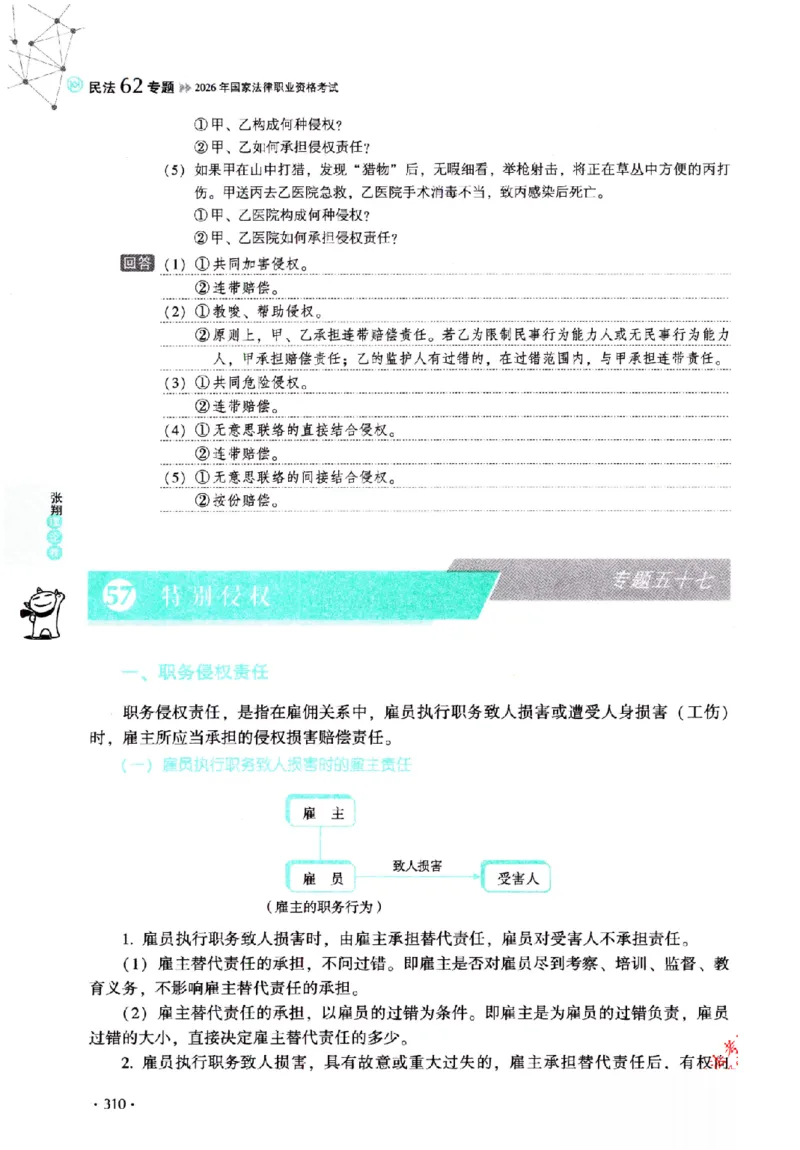 OCR电子书2026厚大法考理论卷民法62专题-张翔_26精讲卷_26众合法考精讲pdf_赠