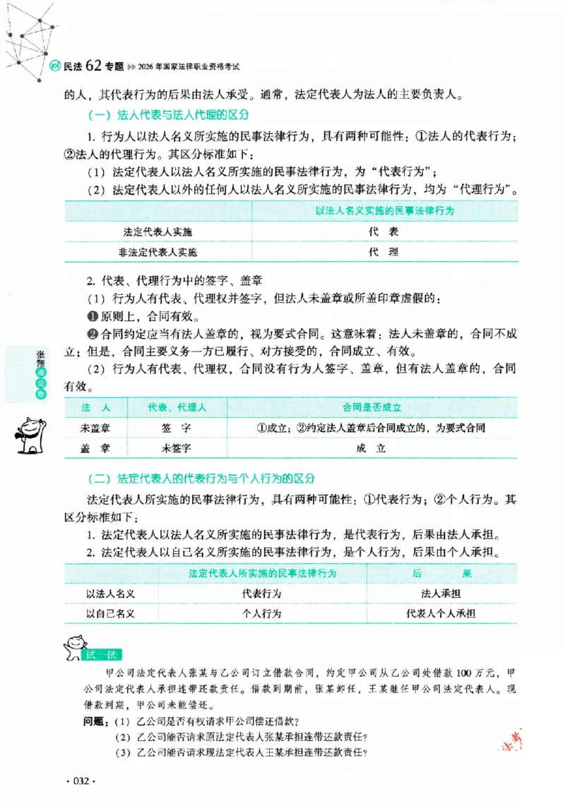 OCR电子书2026厚大法考理论卷民法62专题-张翔_26精讲卷_26众合法考精讲pdf_赠