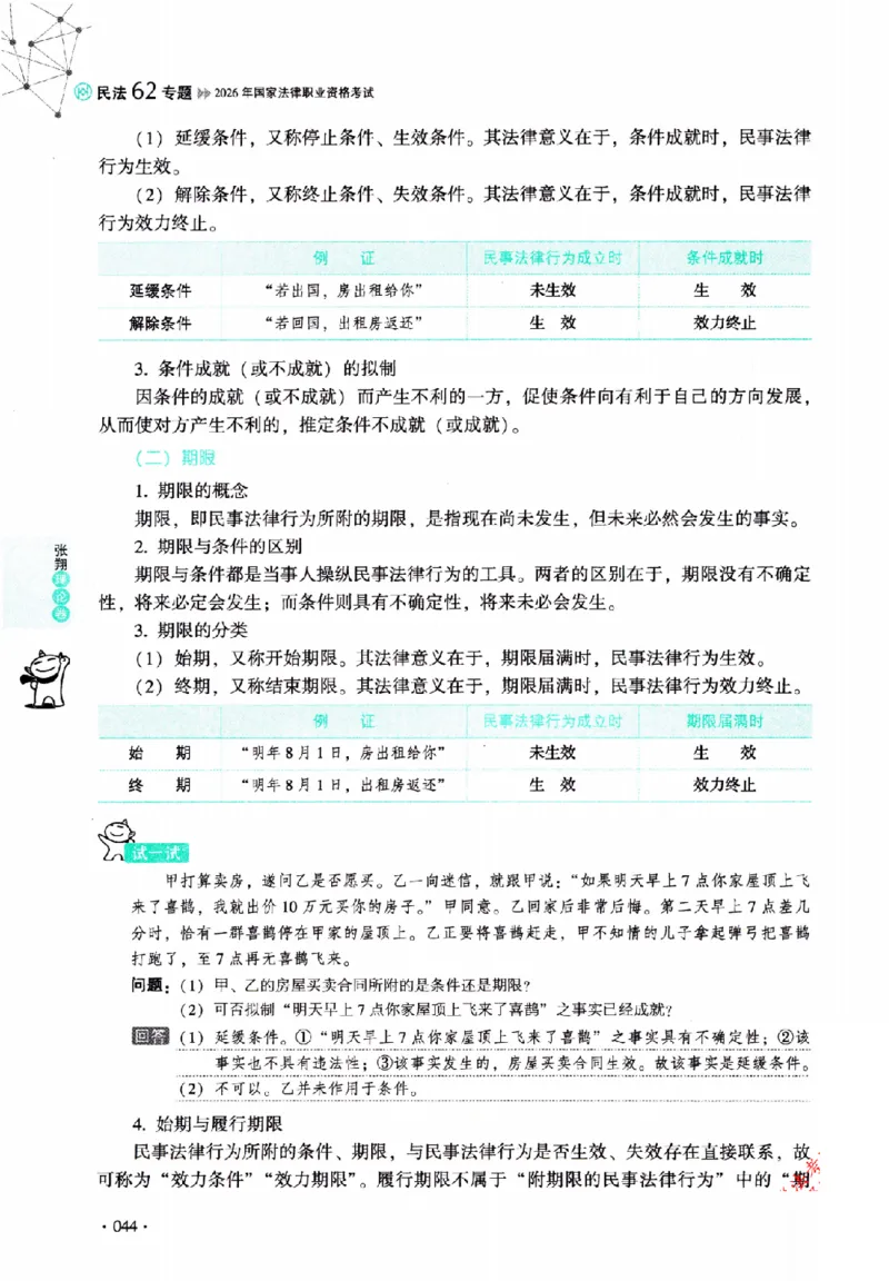 OCR电子书2026厚大法考理论卷民法62专题-张翔_26精讲卷_26众合法考精讲pdf_赠