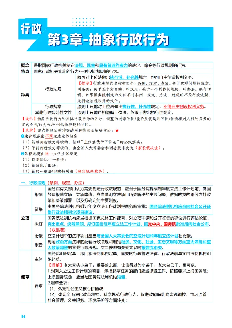 ⒌2026详细版三色笔记-行政-106页_26法考-三色笔记-最新版
