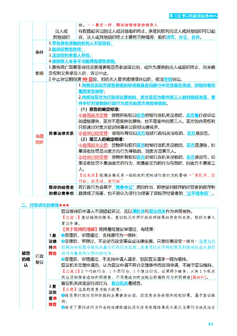 ⒌2026详细版三色笔记-行政-106页_26法考-三色笔记-最新版