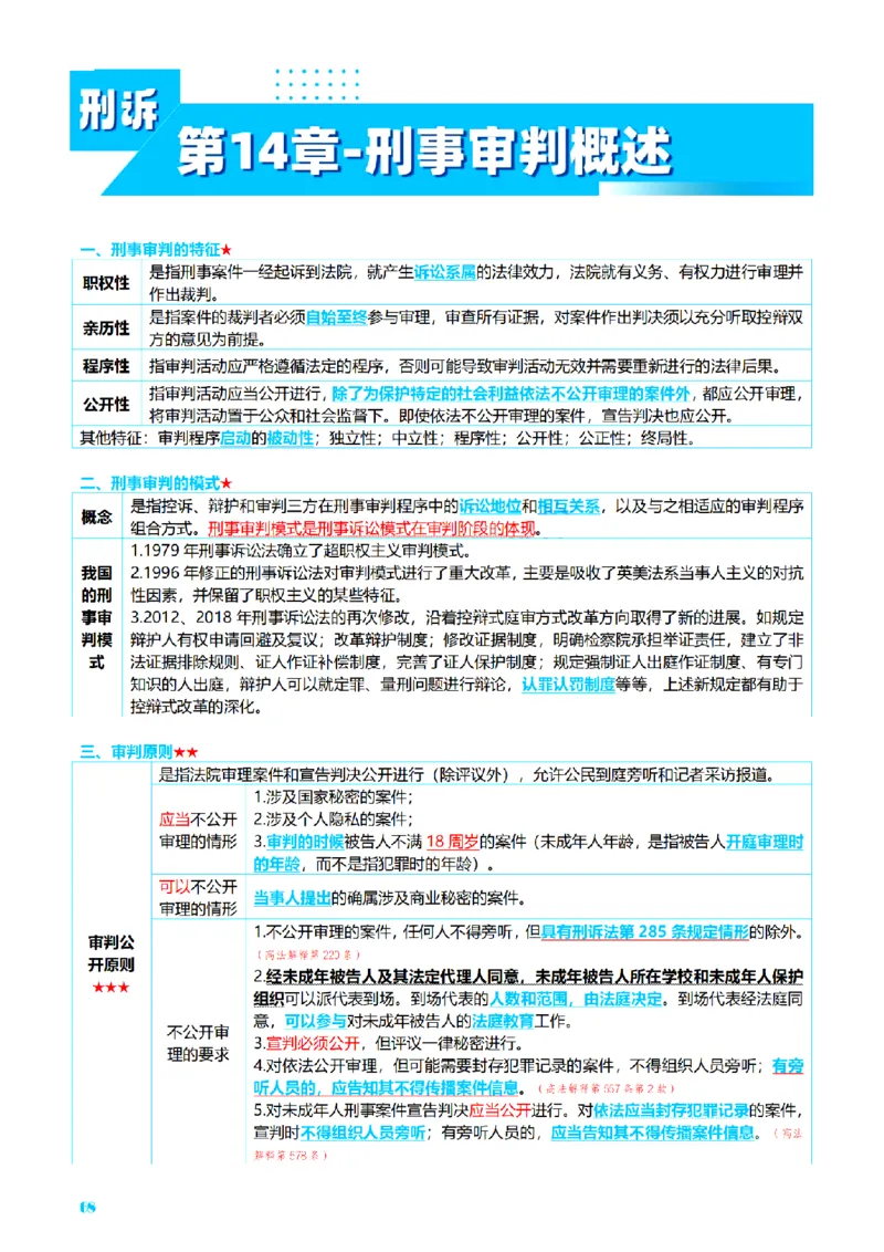 ⒊2026详细版三色笔记-刑诉-119页_26法考-三色笔记-最新版