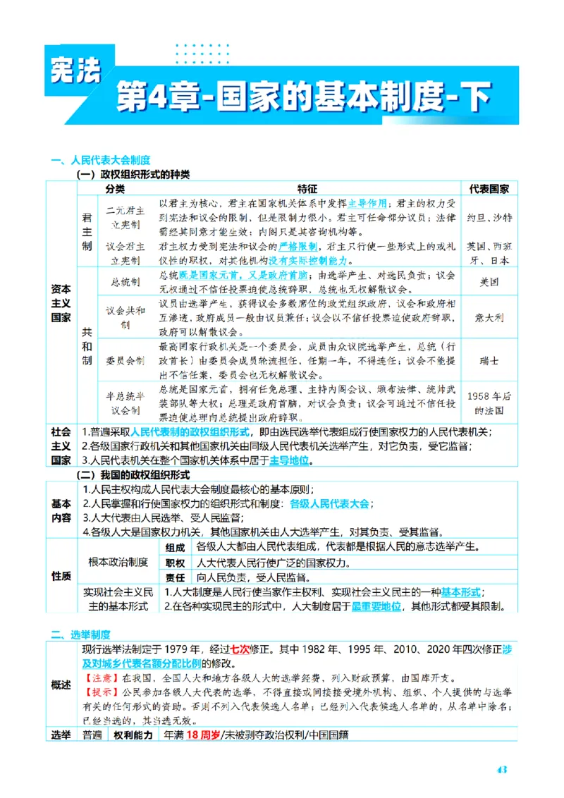 ⒏2026详细版三色笔记-理论-124页_26法考-三色笔记-最新版