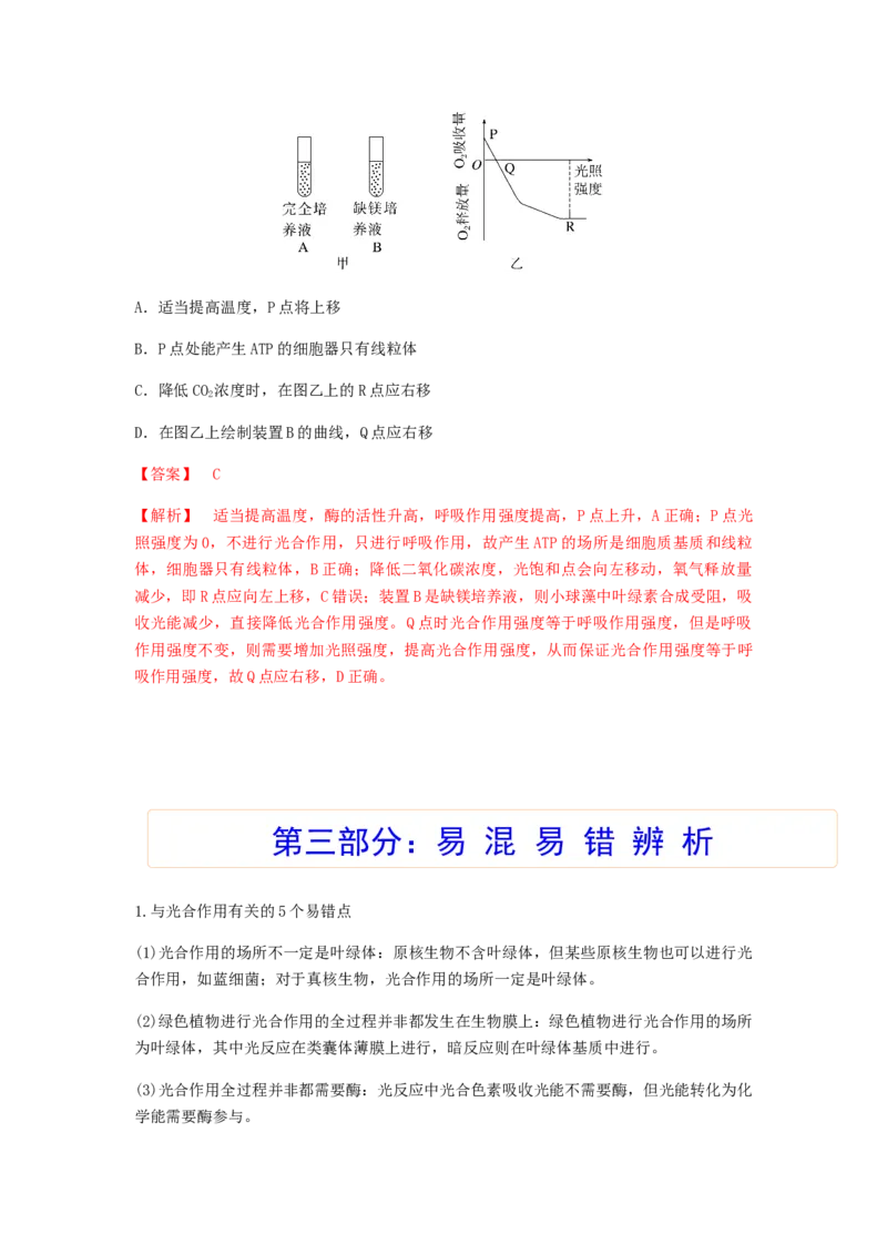 考点12光合作用（核心考点讲与练）-2023年高考生物一轮复习讲练测（全国通用）（解析版）_通用版（老高考）复习资料_2023年复习资料_一轮复习