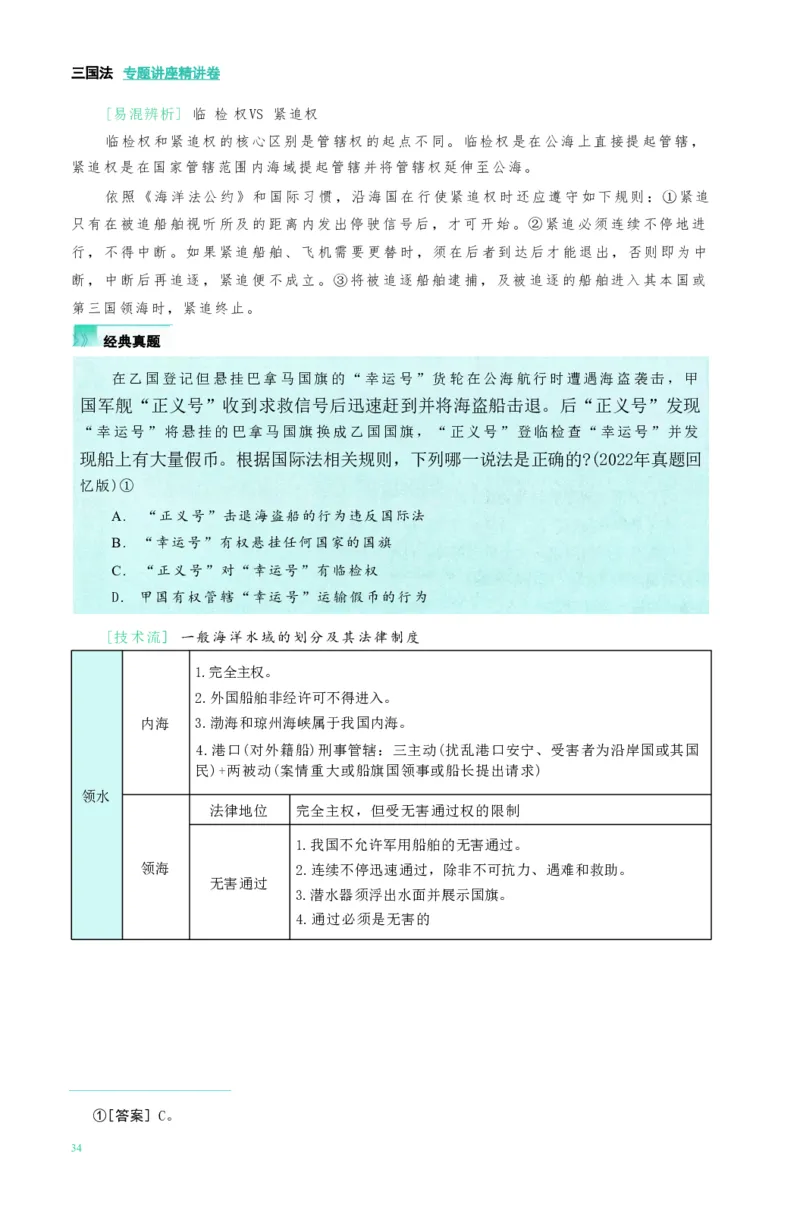 法考精讲卷三国法-杨帆（高清无水印）_26精讲卷_26众合法考精讲pdf_众合七科