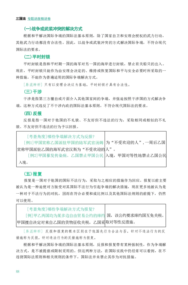法考精讲卷三国法-杨帆（高清无水印）_26精讲卷_26众合法考精讲pdf_众合七科