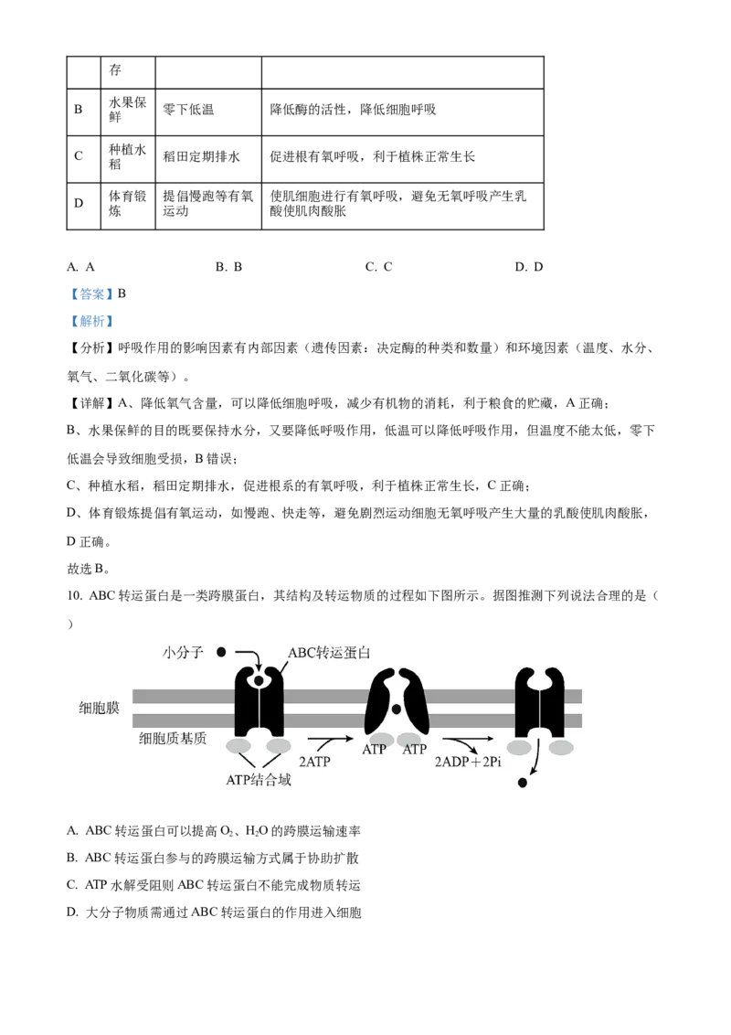 广西壮族自治区河池市2024-2025学年高一上学期1月期末生物试题Word版含解析_2025年03月试卷_0314广西壮族自治区河池市2024-2025学年高一上学期1月期末考试