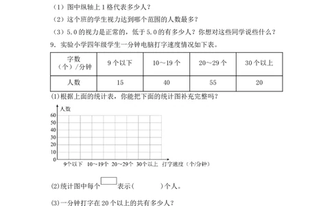 第四单元第2课时分段整理数据（分层作业）（新教材）(3)_三年级数学下册（苏教版）_同步分层作业-K15_2026版