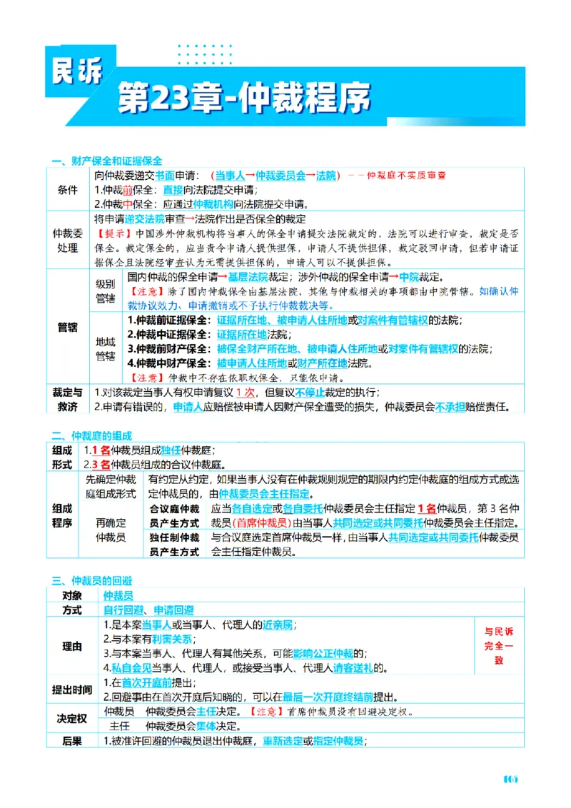 ⒋2026详细版三色笔记-民诉-111页_26法考-三色笔记-最新版