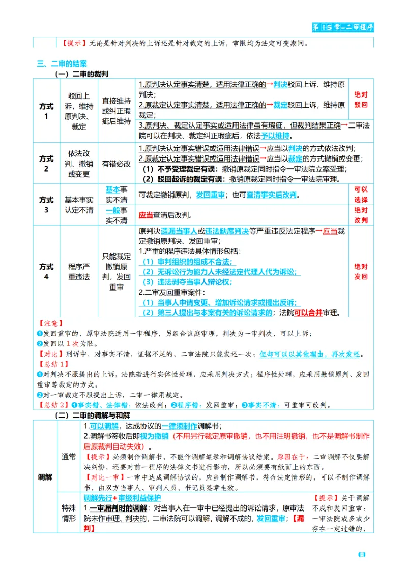⒋2026详细版三色笔记-民诉-111页_26法考-三色笔记-最新版