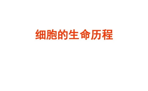 考点精讲7细胞的生命历程（教案）_新高考复习资料_2022年新高考复习资料_2022届一轮复习讲练结合7.13更新_系列二_考点精讲7细胞的生命历程