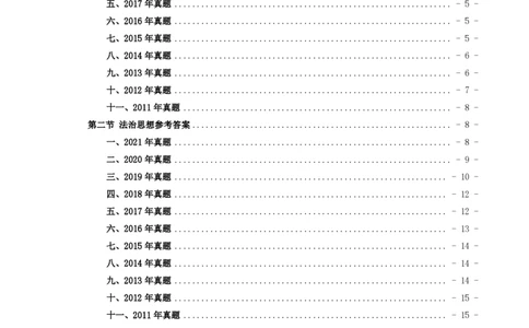 2011-2021主观分科-法治思想（试题+解析）_法考真题相关_真题（02-26）_历史分科真题_3.主观分科真题2011-2021